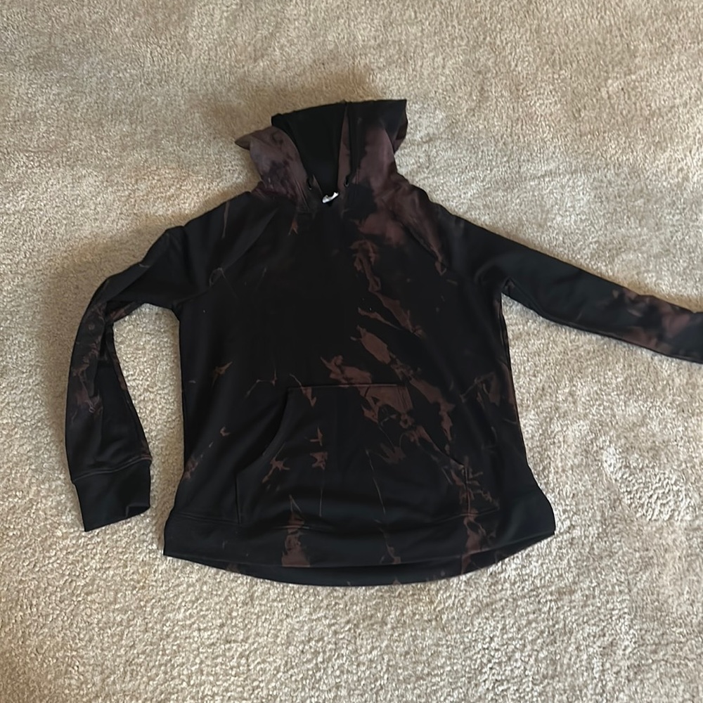 Reverse Tye Dye hoodie sz medium